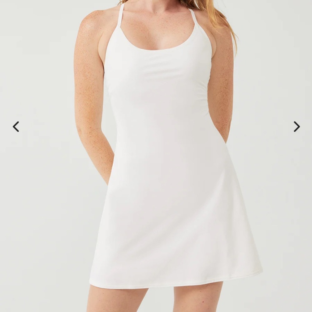 Outdoor Voices White Exercise Dress